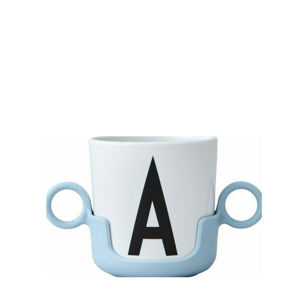 Design Letters Cup Handle for Melamine Cup, Light Blue