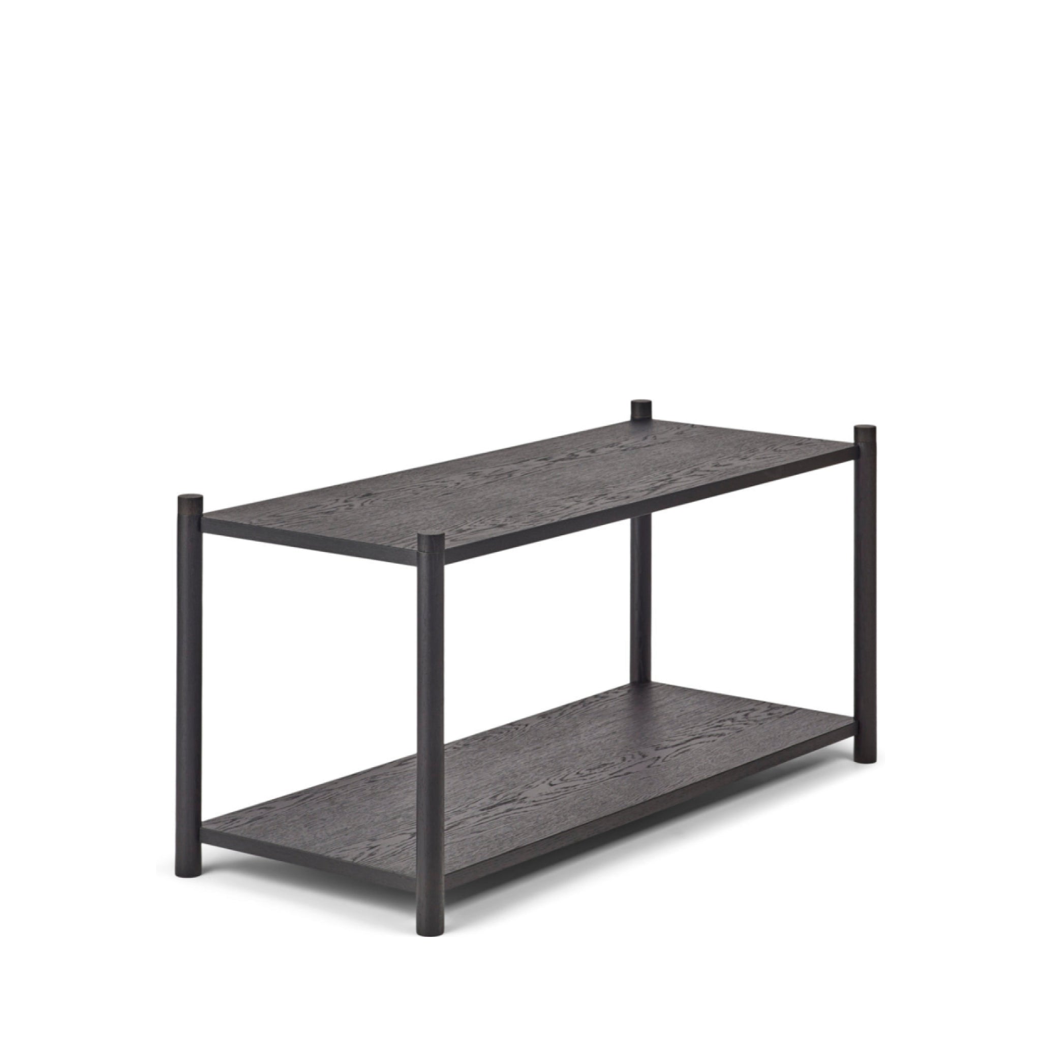 Gejst Sceene Shelf F 93 cm – Black Oak Modular Bookcase for Books