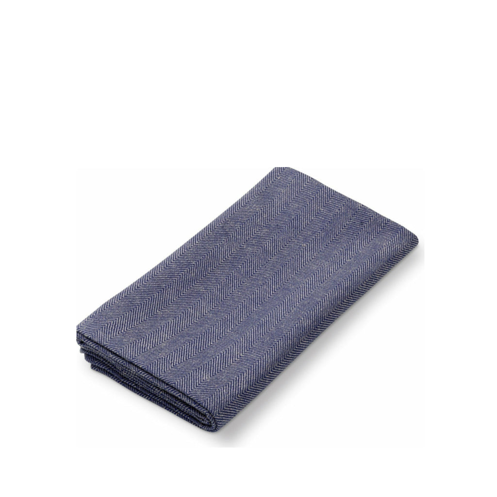 Lyngby Porcelæn Herringbone Napkins 45x45 Cm Blue, 4 Pcs.