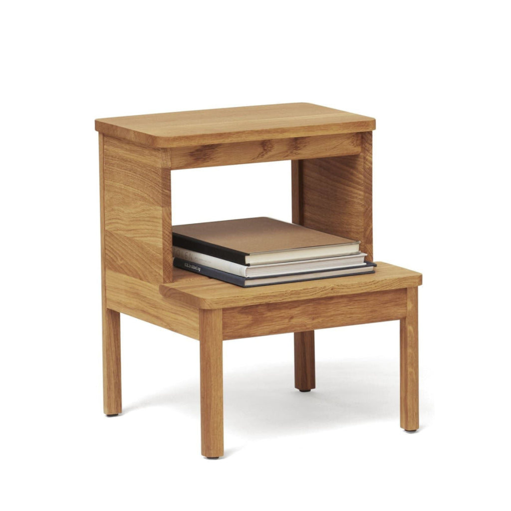 Form & Refine A Line Oak Stepstool - Natural Oiled Oak, Versatile Seat