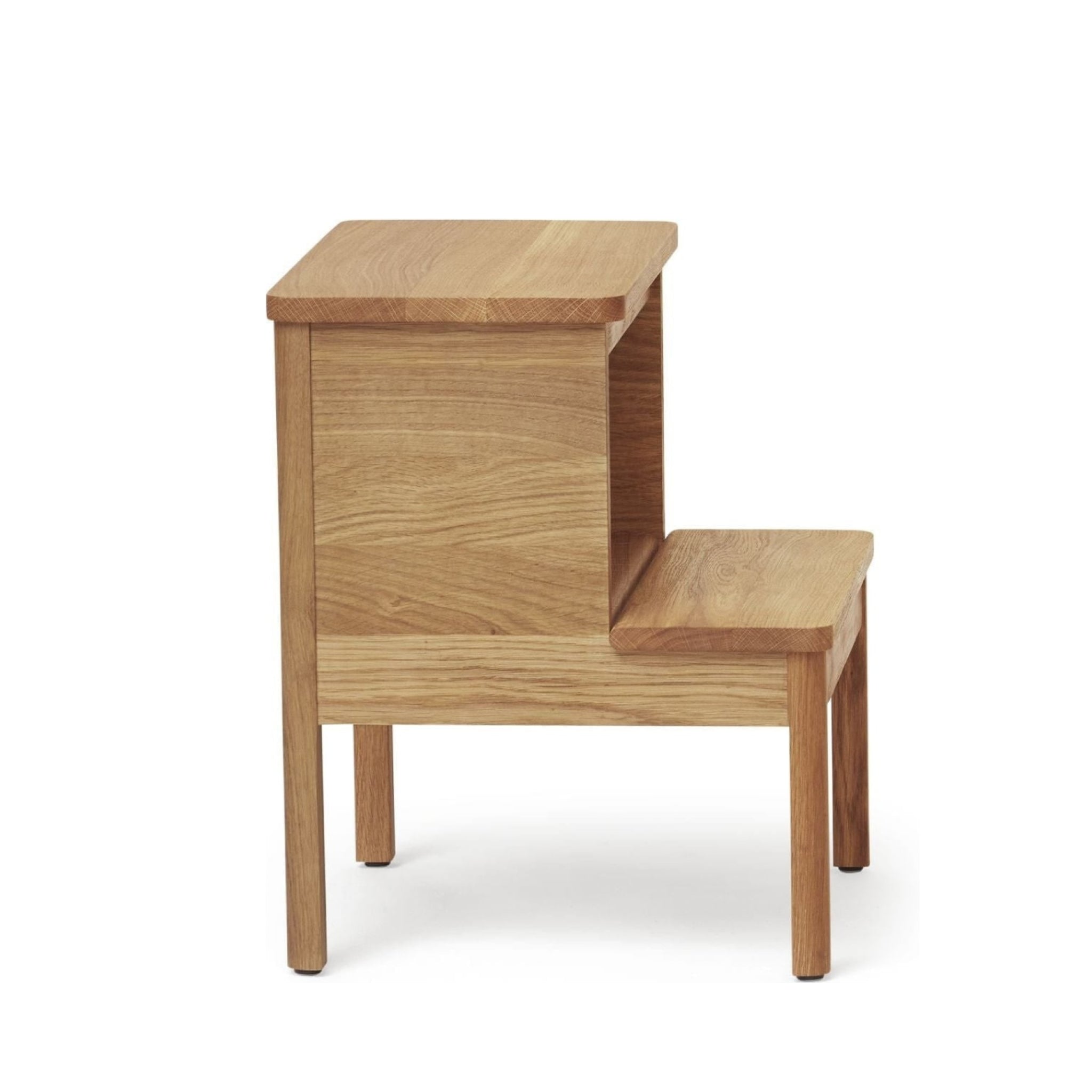 Form & Refine A Line Oak Stepstool - Natural Oiled Oak, Versatile Seat