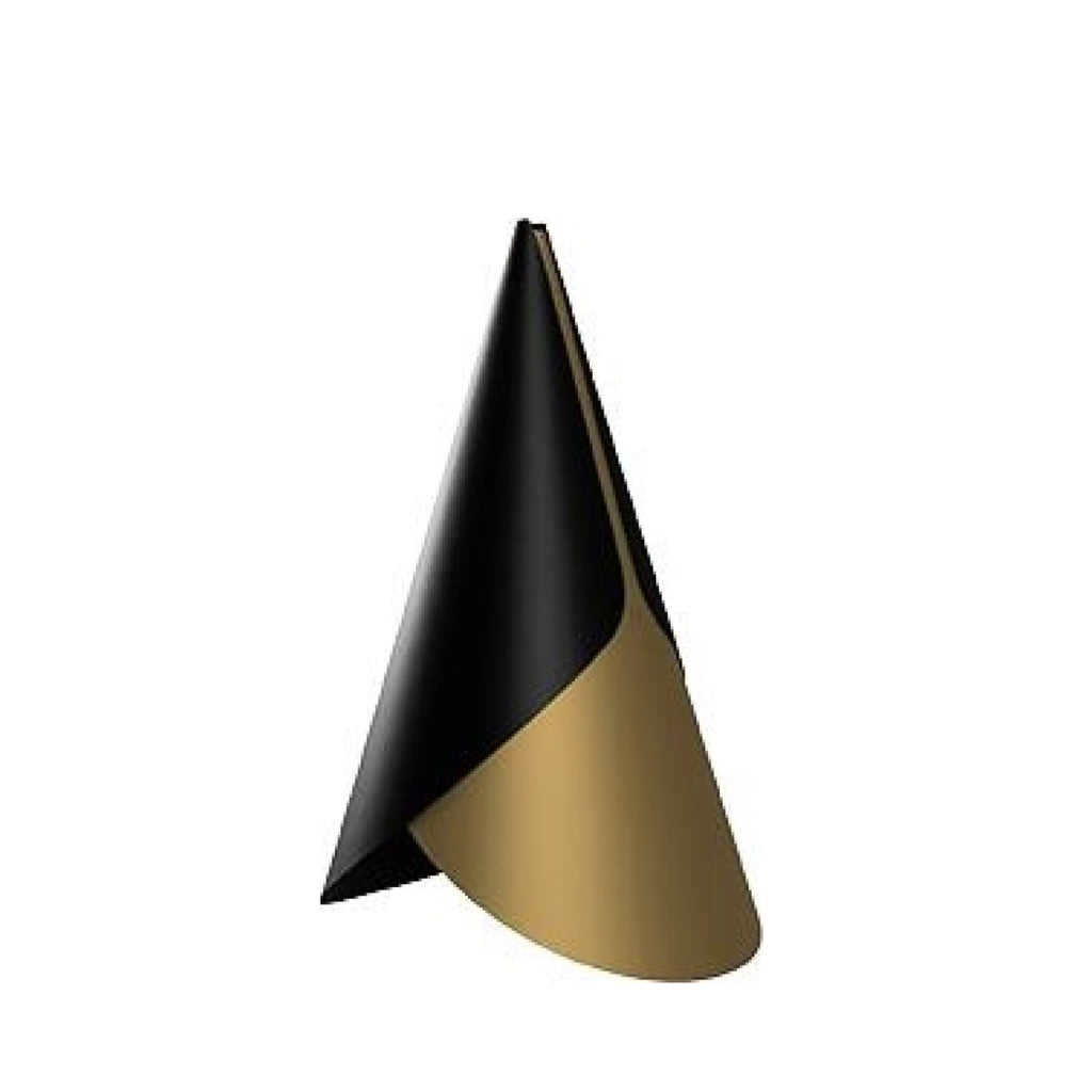 Umage Cornet Lampshade, Black And Brass