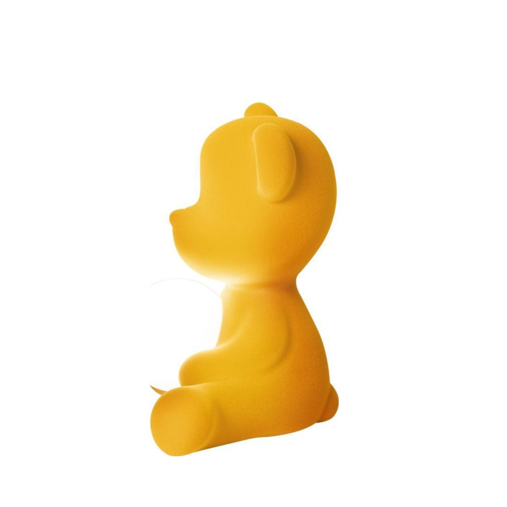 Qeeboo Teddy Girl LED Table Lamp in Dark Gold - Stylish & Rechargeable