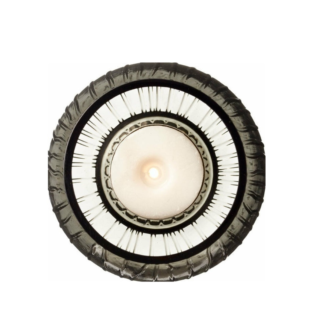 BITZ Kusintha tealight holder 2 pcs. H 7,5 cm, Smoke