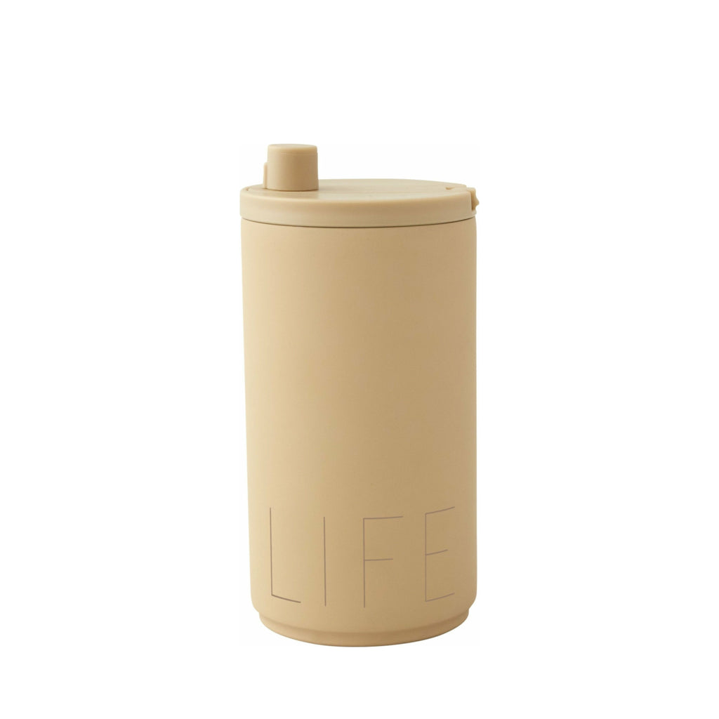 Design Letters Travel ThermoCher 350 ml, beige