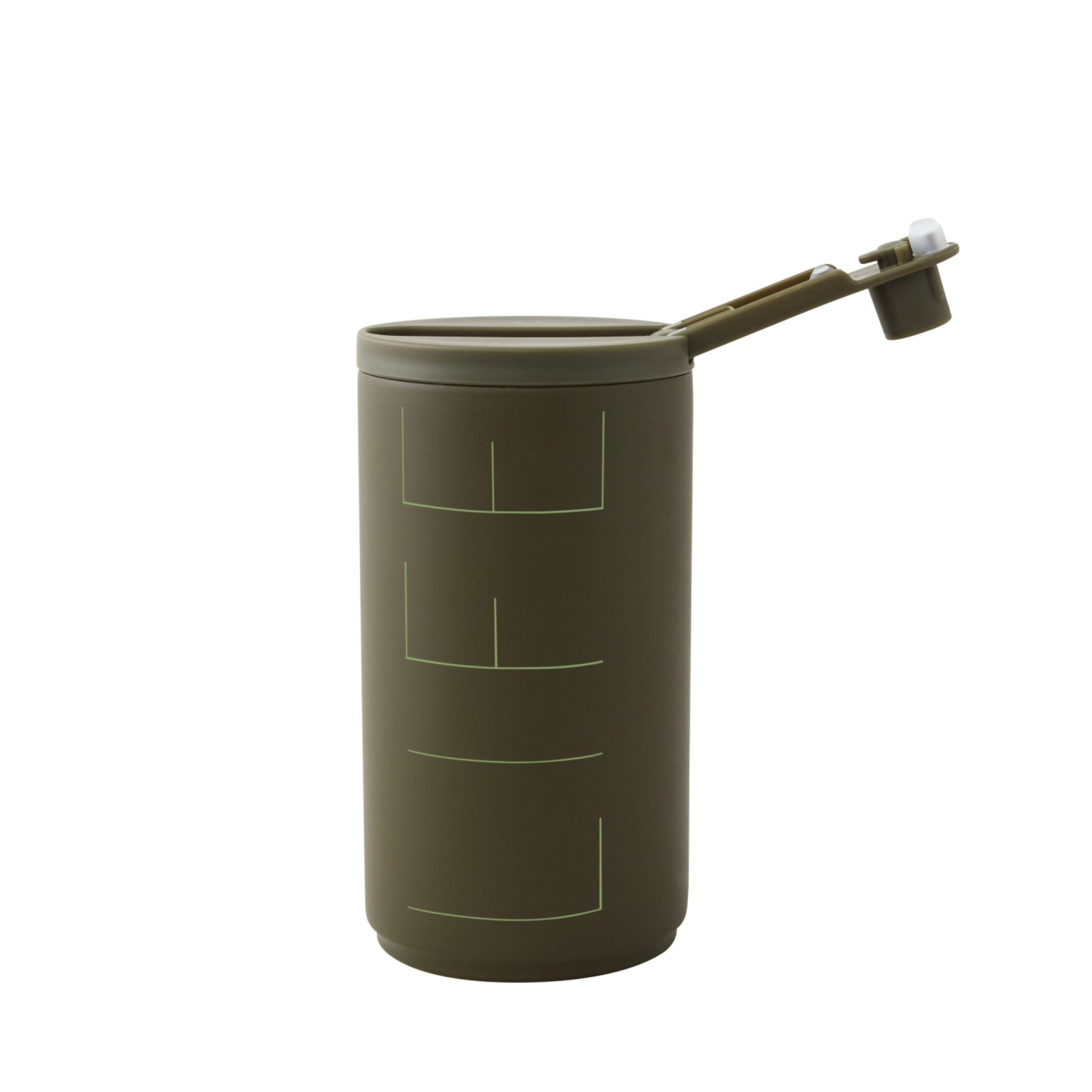Design Letters Travel ThermoCher 350 ml, Olive