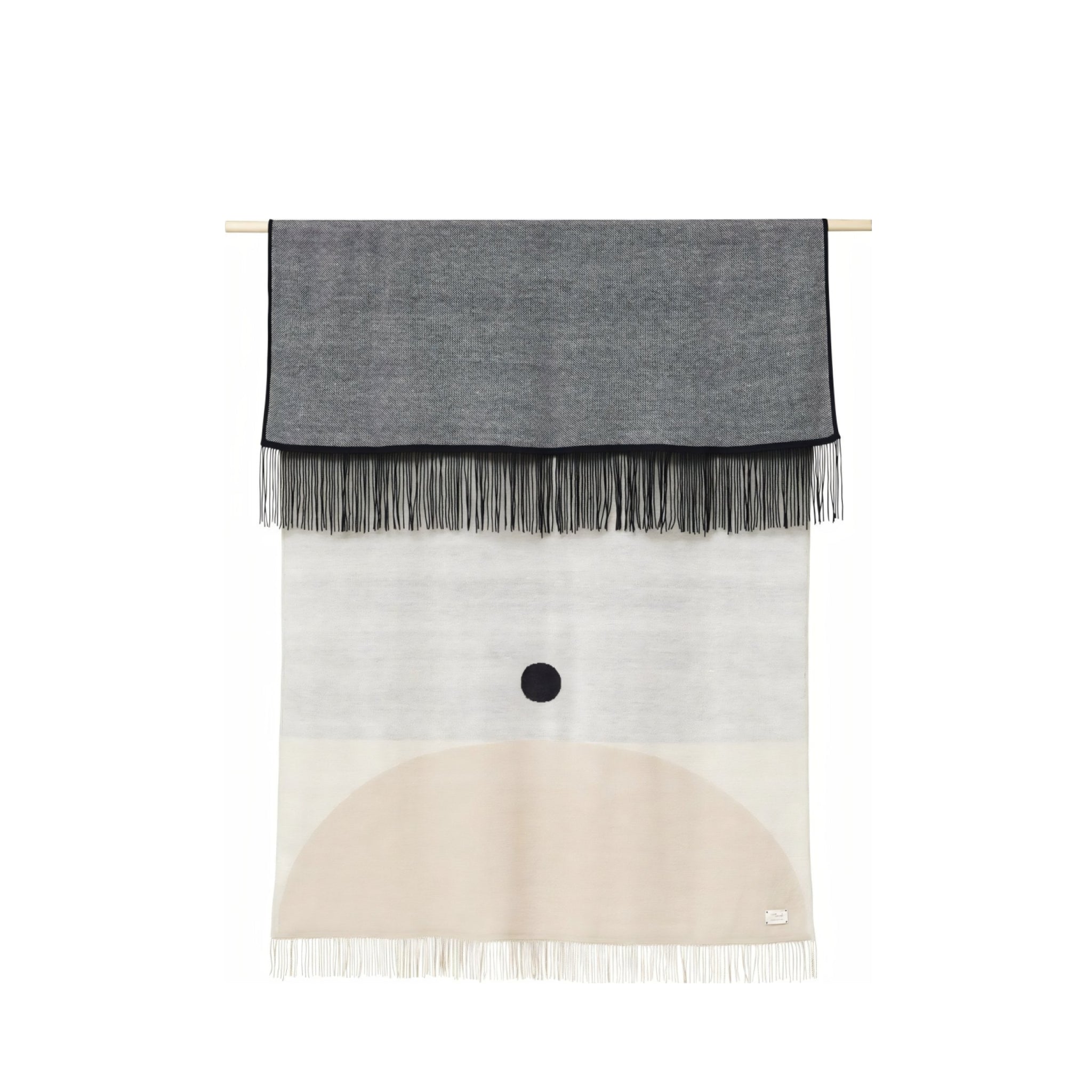 Form & Refine Aymara 130x190 cm 100% Alpaca Plaid Nordic Cream Luxury