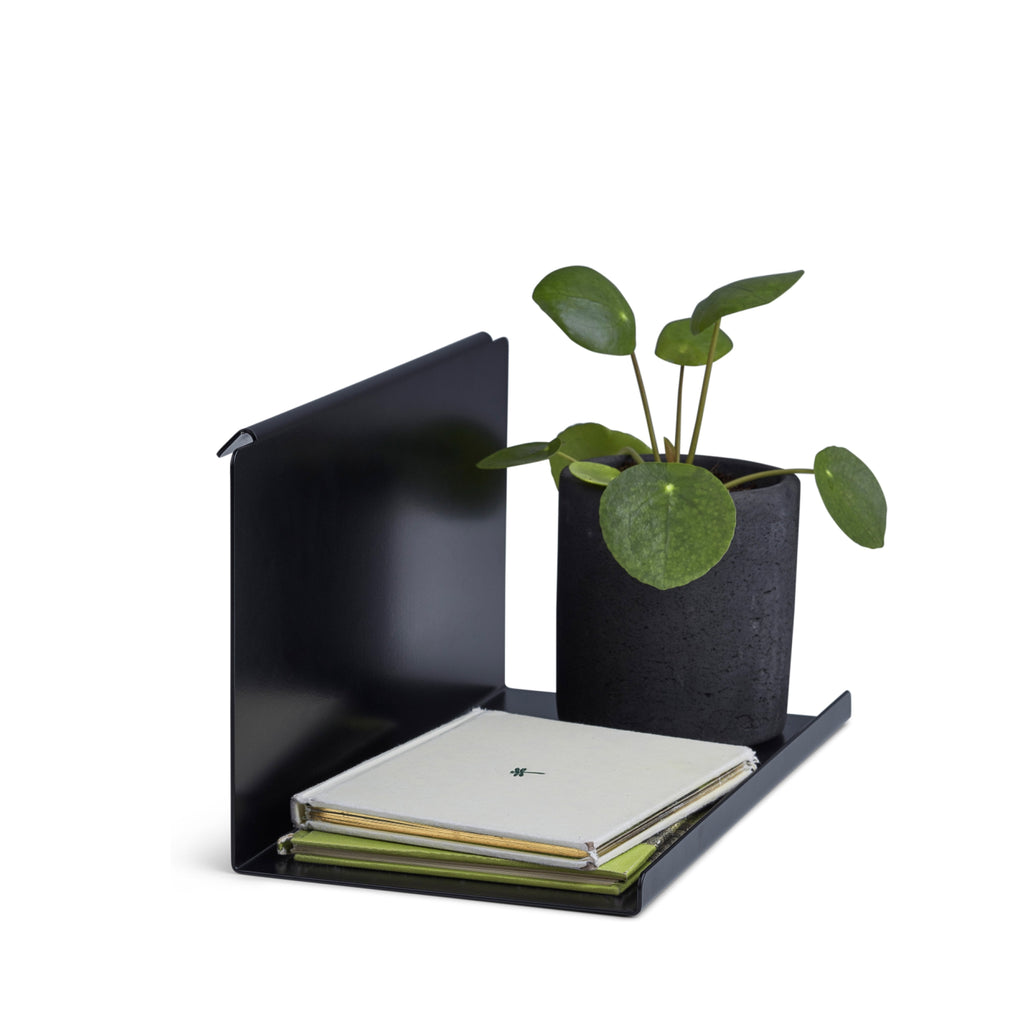 Gejst Flex Shelf Side Table Black, 13cm