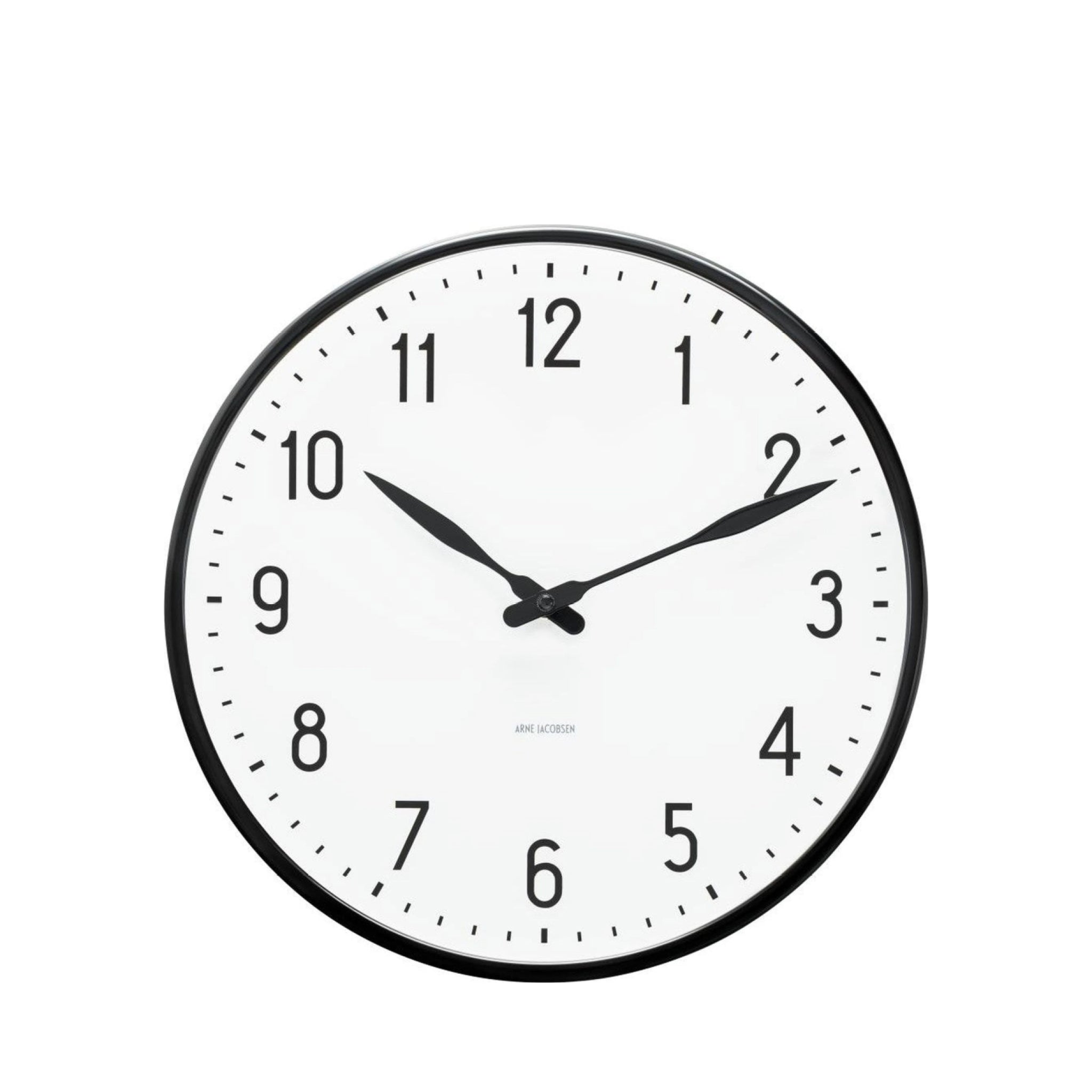 Arne Jacobsen Station Wall Clock, 29cm