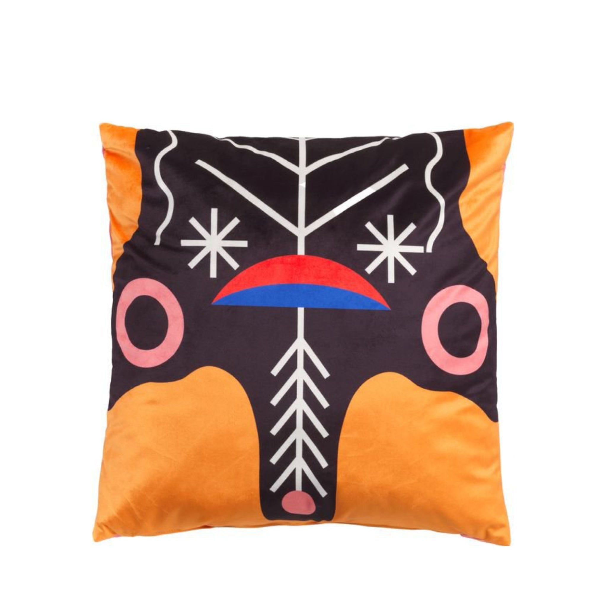 Qeeboo Oggian Cushion 45x45 Cm, Kinotto