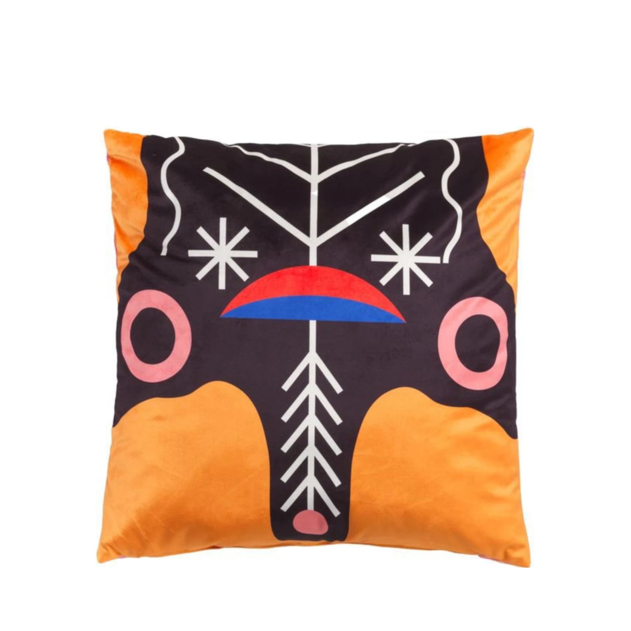 Qeeboo Oggian Cushion 45x45 Cm, Kinotto