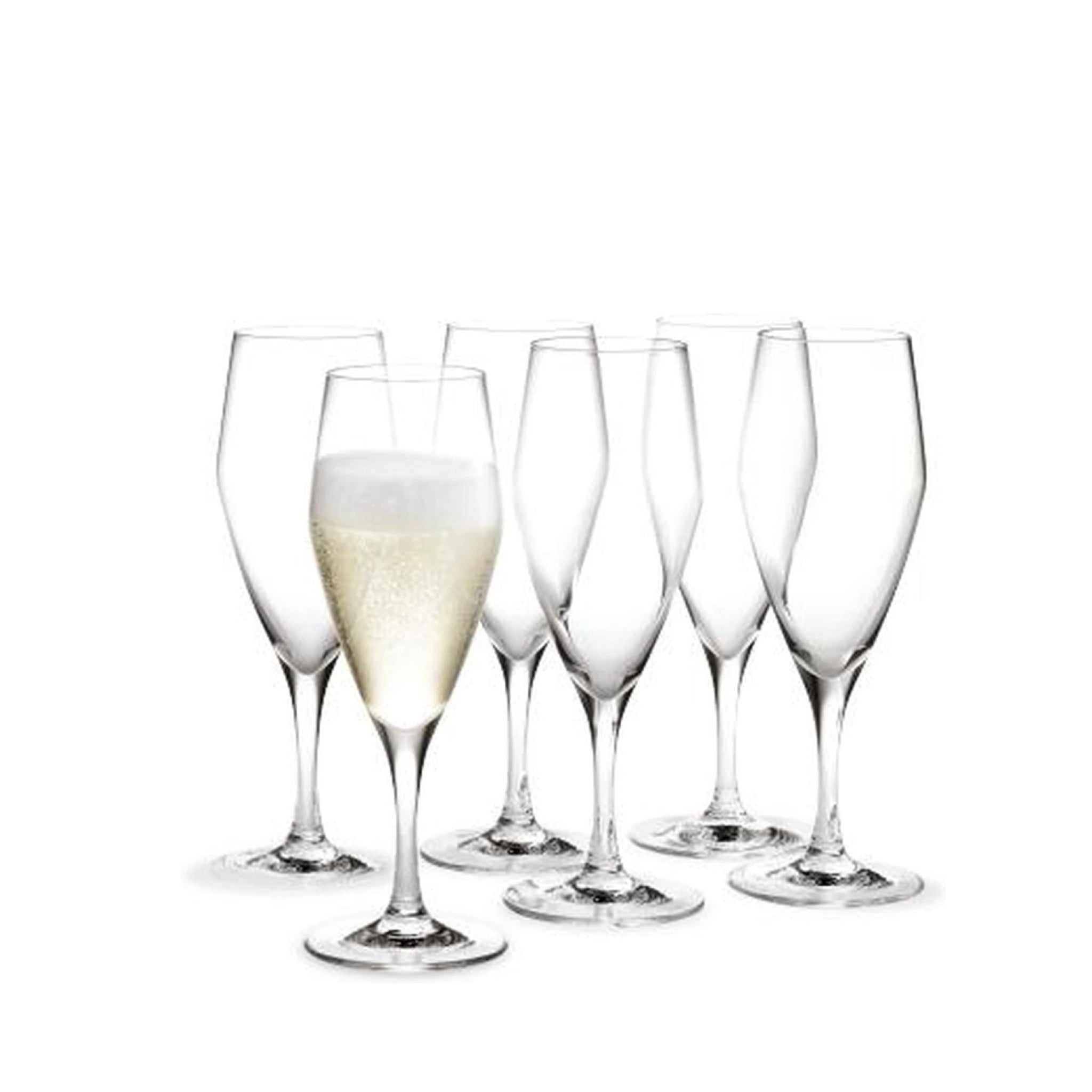 Holmegaard Perfection Champagne Glass, 6 Pcs.