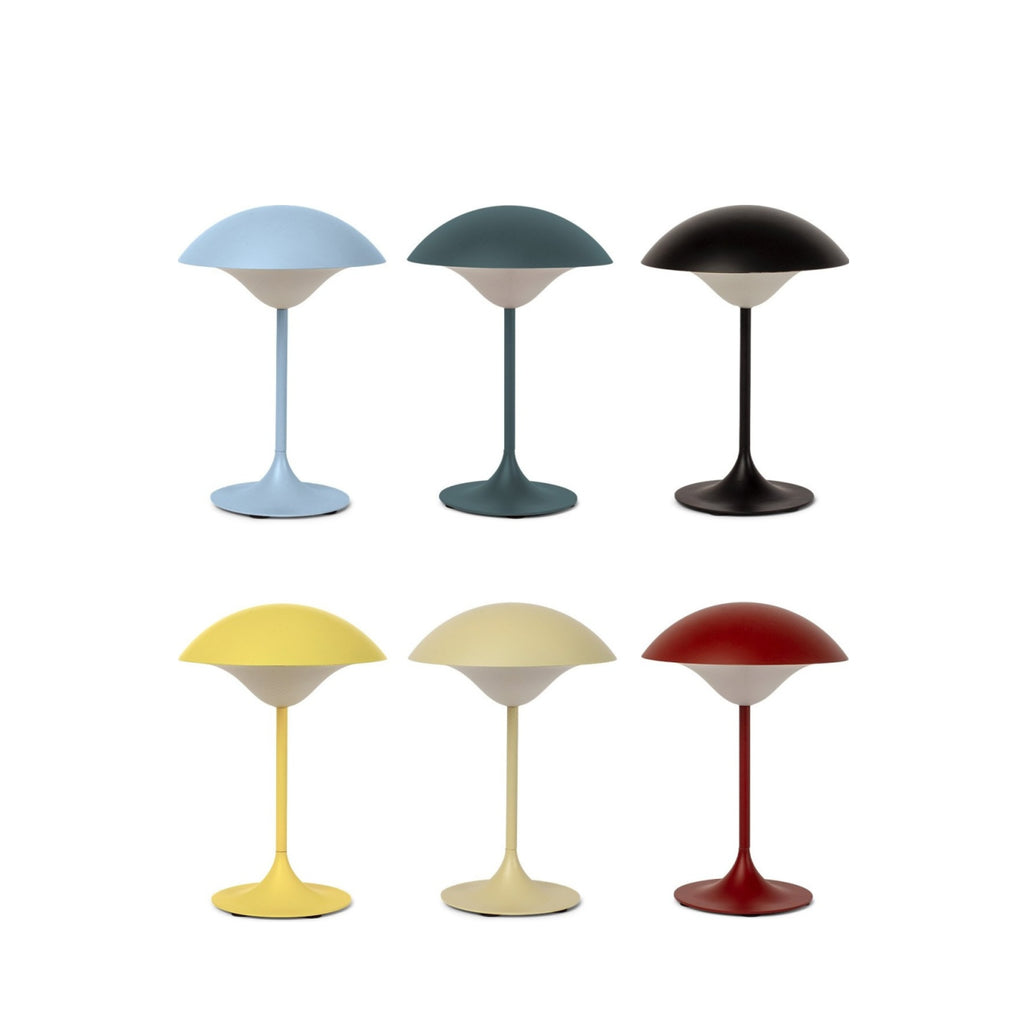 Spring Copenhagen Eclipse Table Lamp, Forest Green