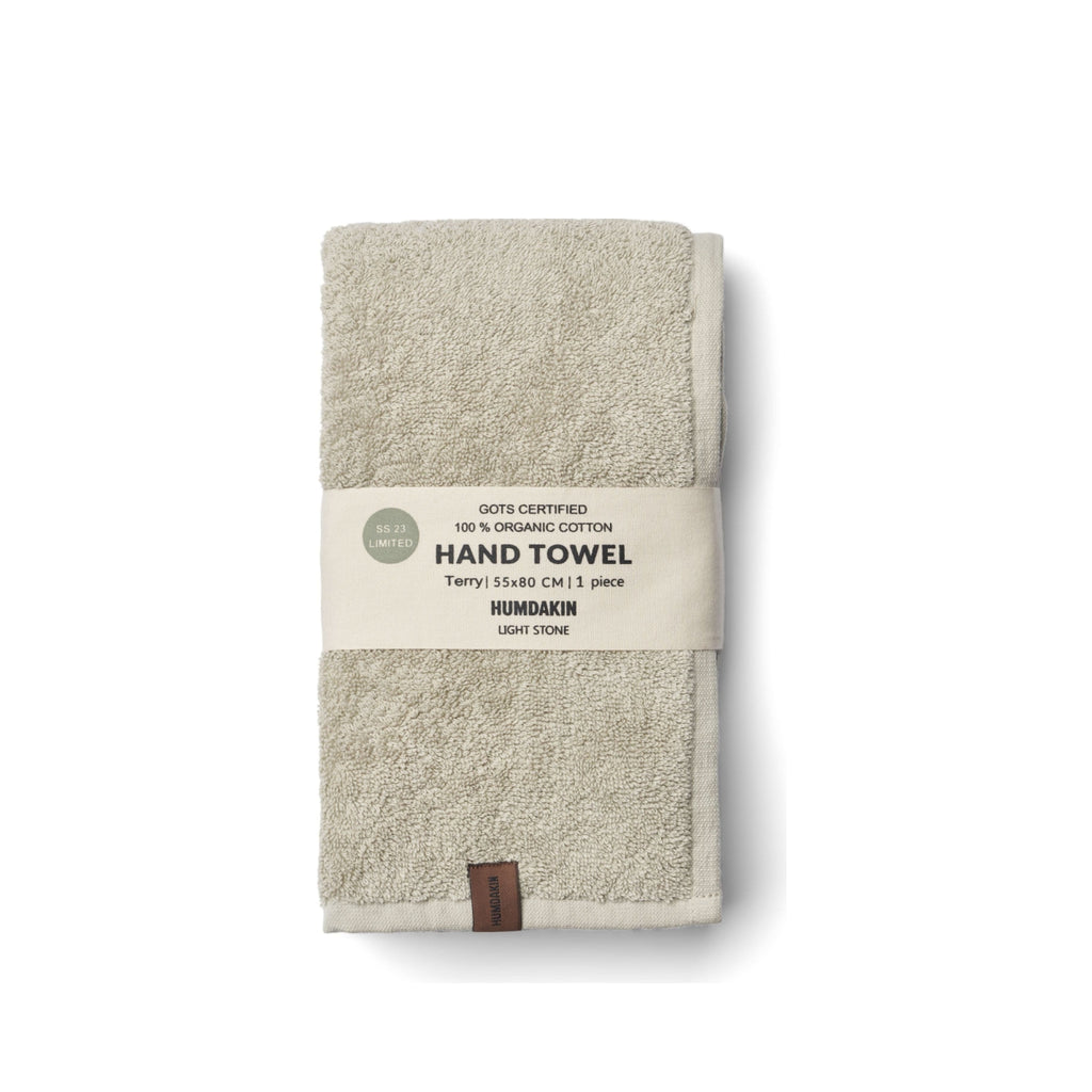 Humdakin Terry Towel, Light Stone