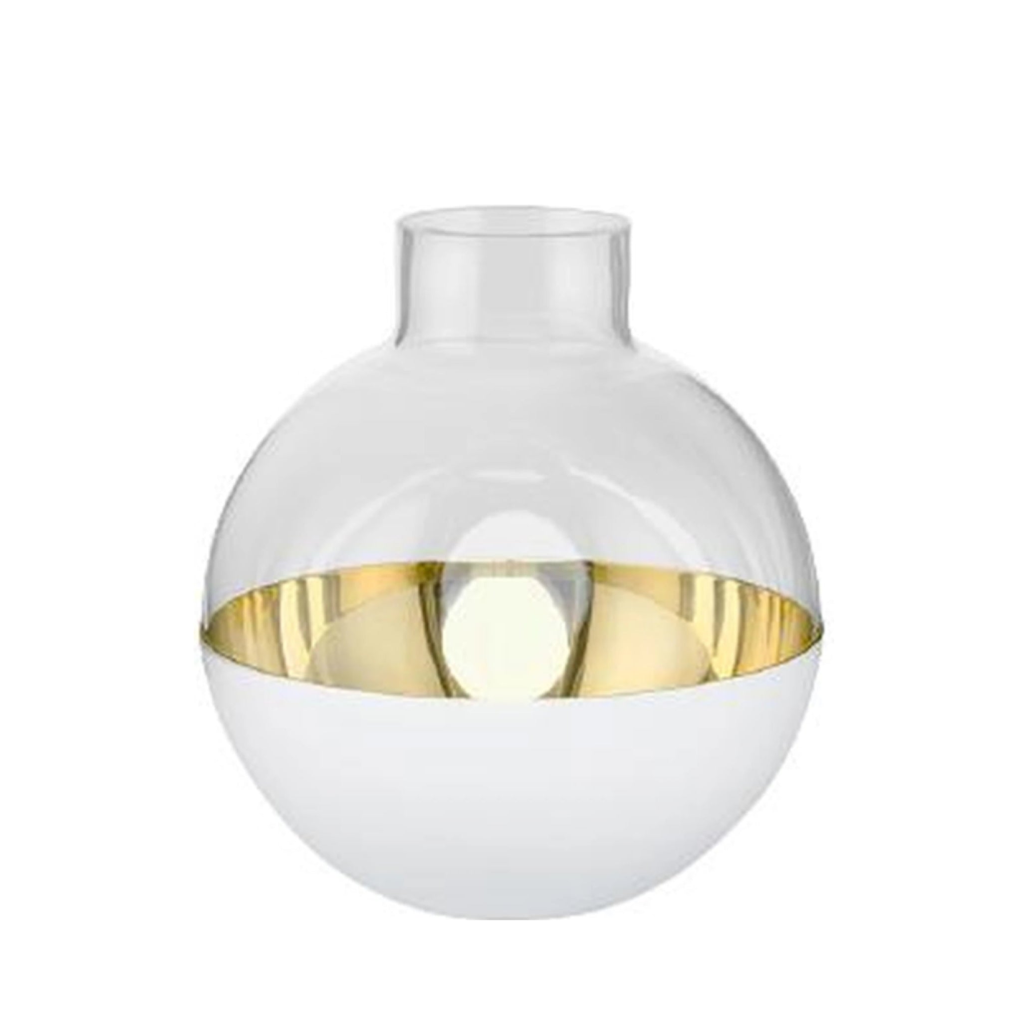 Skultuna Pomme Vase & Candlestick Large, White