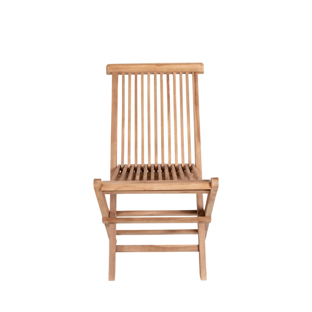 House Nordic Toledo Dining Chair In Teak Wood, Nature