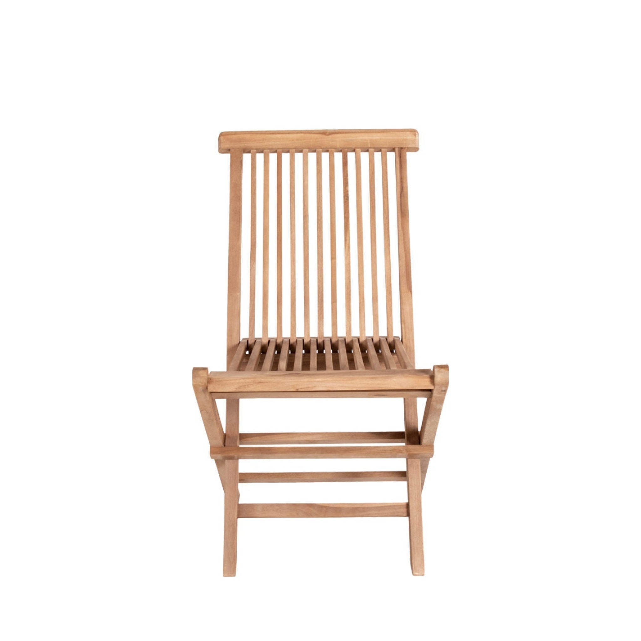 House Nordic Toledo Dining Chair In Teak Wood, Nature