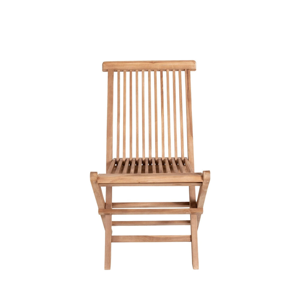 House Nordic Toledo Dining Chair In Teak Wood, Nature