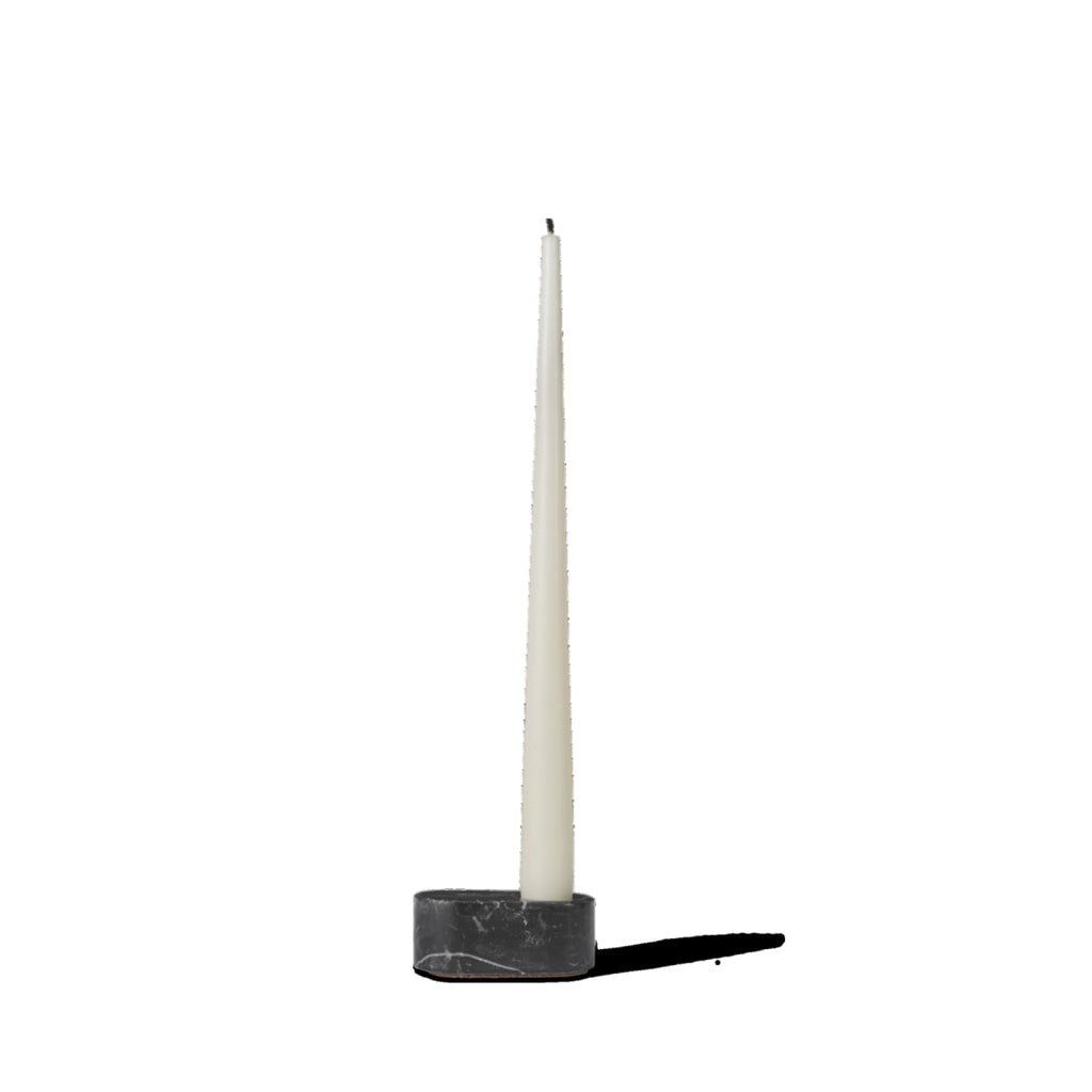 Spring Copenhagen Ovaali Candle Holder, Black