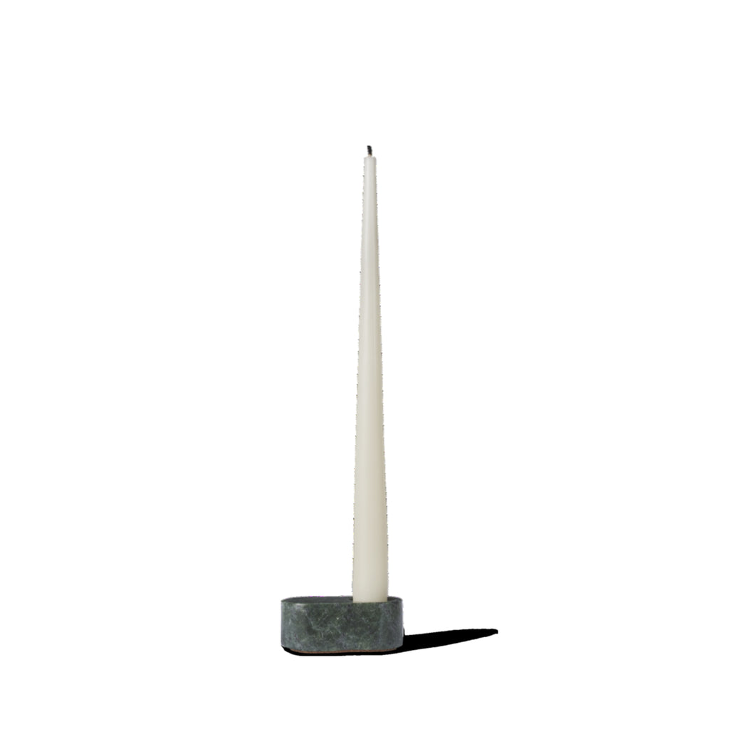 Spring Copenhagen Ovaali Candle Holder, Green