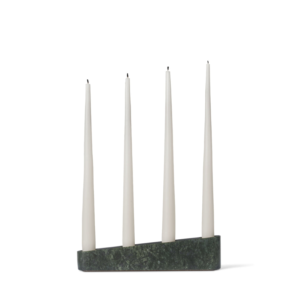 Spring Copenhagen Ilta Candleholder, Green