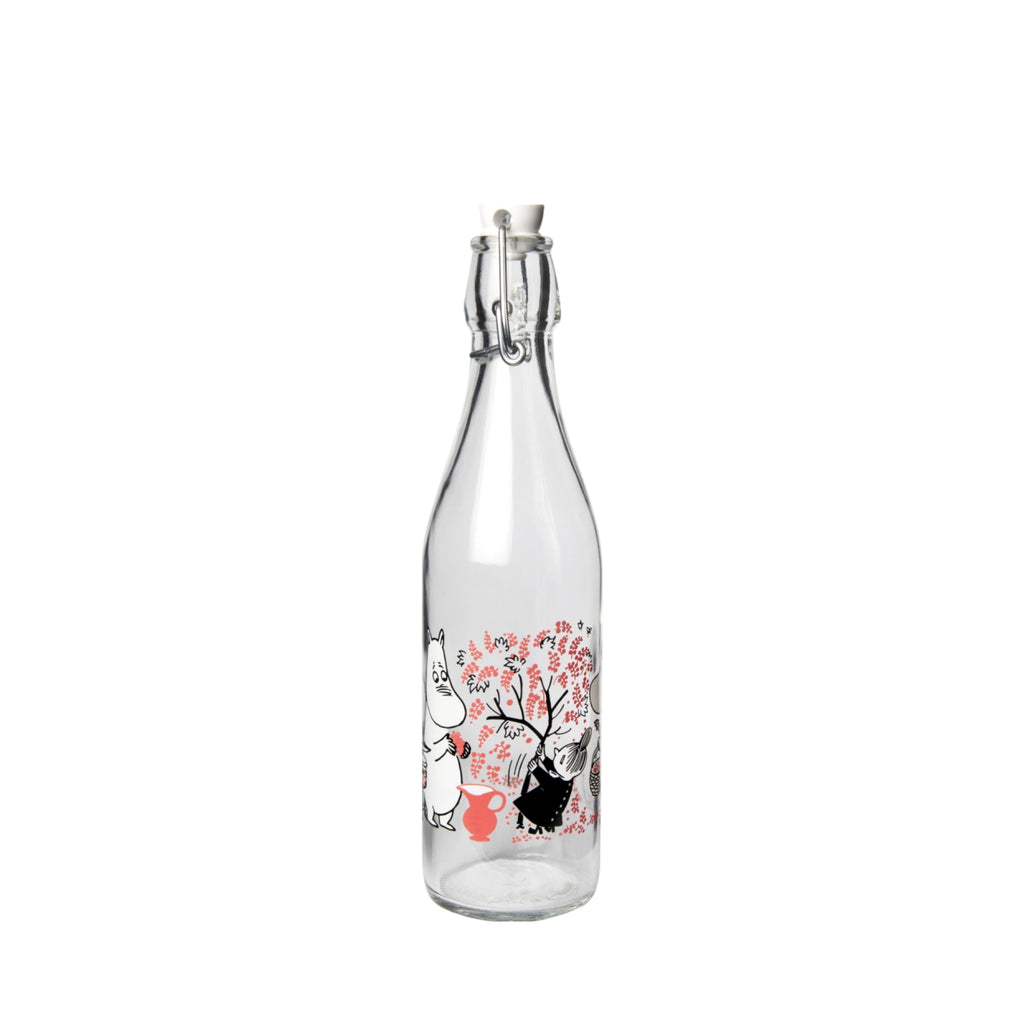Muurla Moomin Glass Bottle, Berries