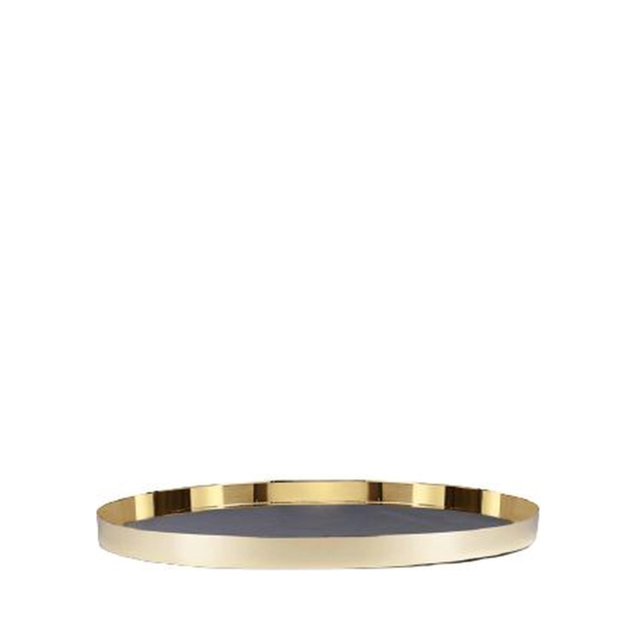 Skultuna Karui Tray ø45cm, Ink Blue