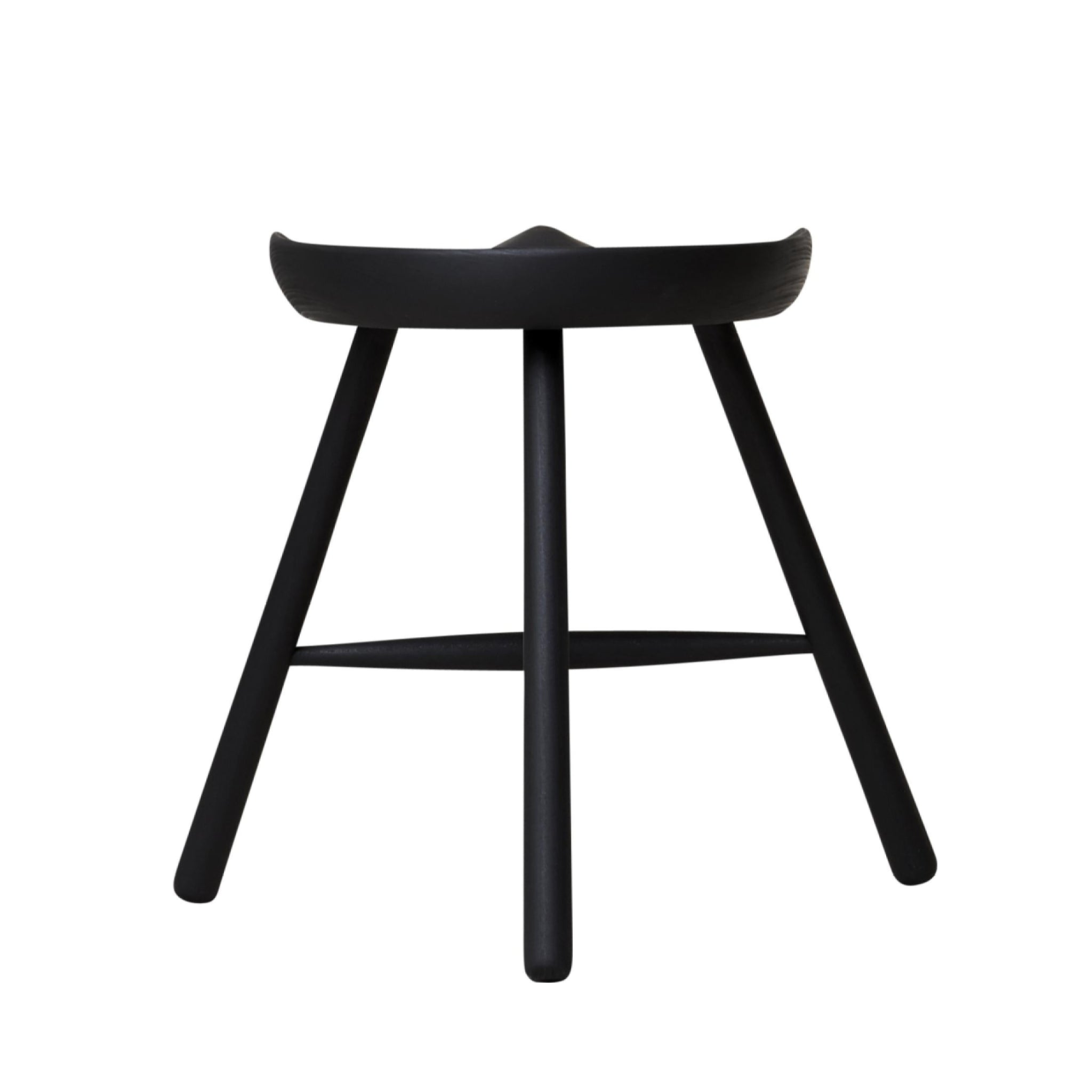 Form & Refine Shoemaker Chair 49 - Black-stained Solid Beech, Danish