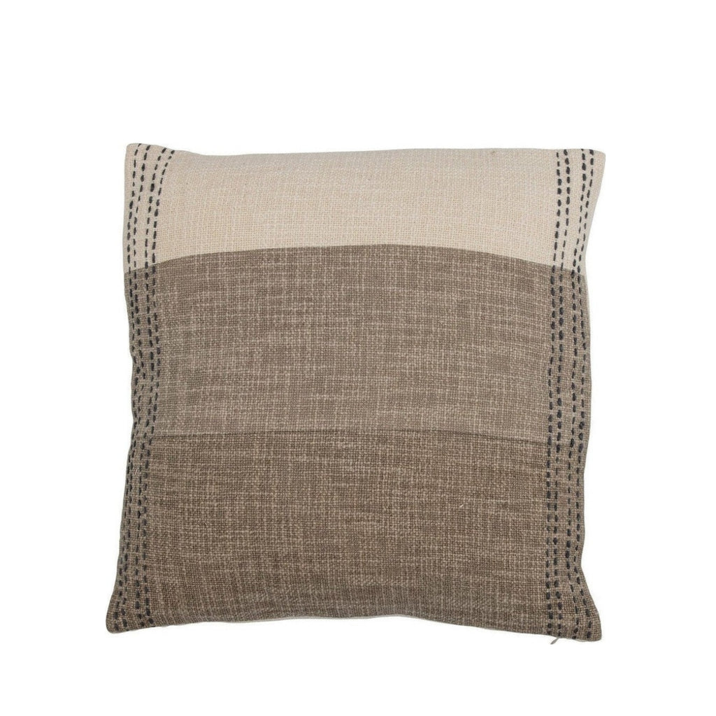 Bloomingville Blossom Cushion, Nature, Cotton