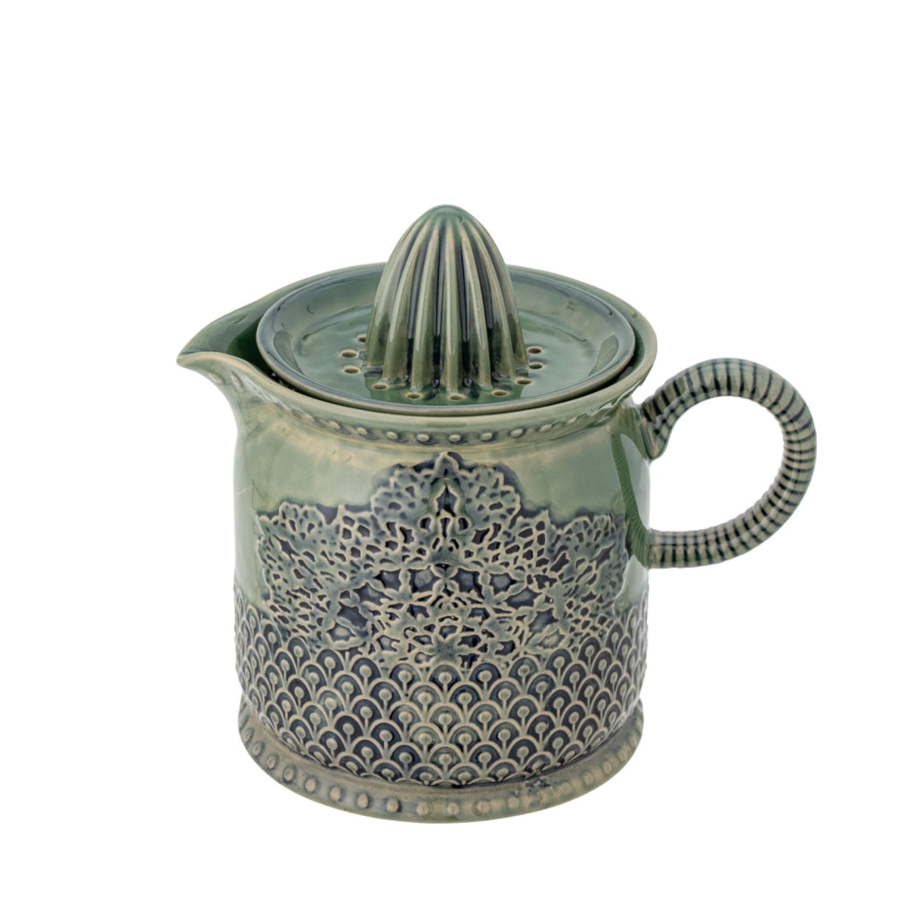 Creative Collection Liselu Lemon Juicer, Green, Stoneware