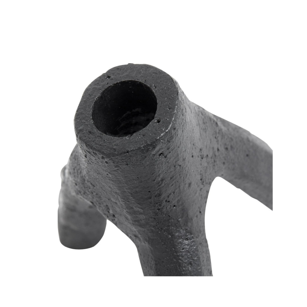 Muubs Aion Candle Holder Black, 13cm