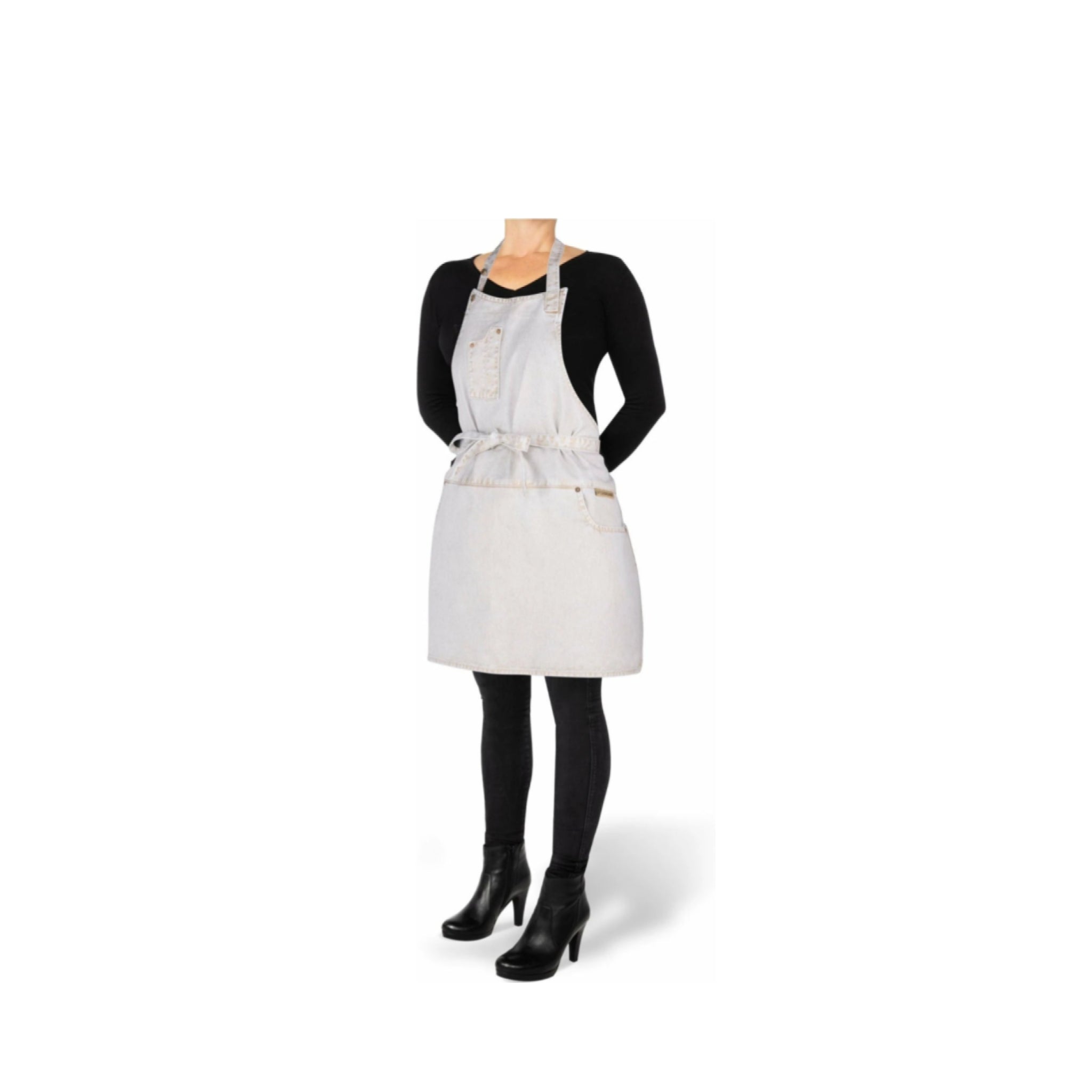 Dutchdeluxes Five Pocket Apron Slim Fit, Goldish White