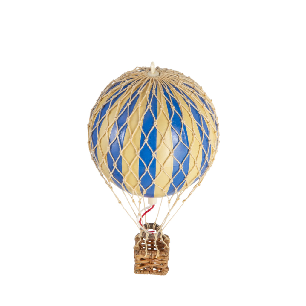 Authentic Models Floating The Skies Balloon Model, Blue, Ø 8.5 Cm