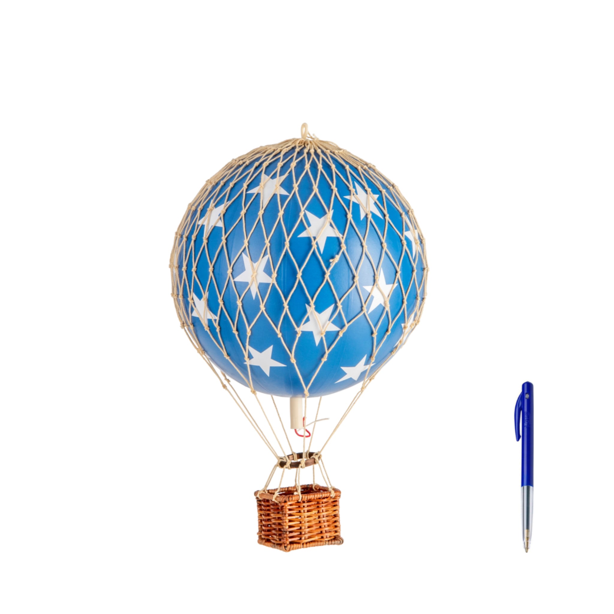 Authentic Models Travels Light Balloon Model, Blue Stars, Ø 18 Cm