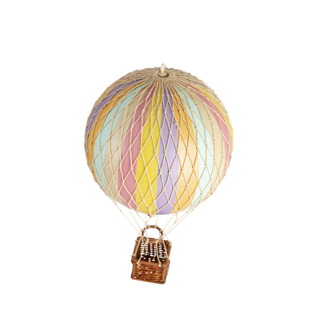 Authentic Models Travels Light Balloon Model, Rainbow Pastel, Ø 18 Cm
