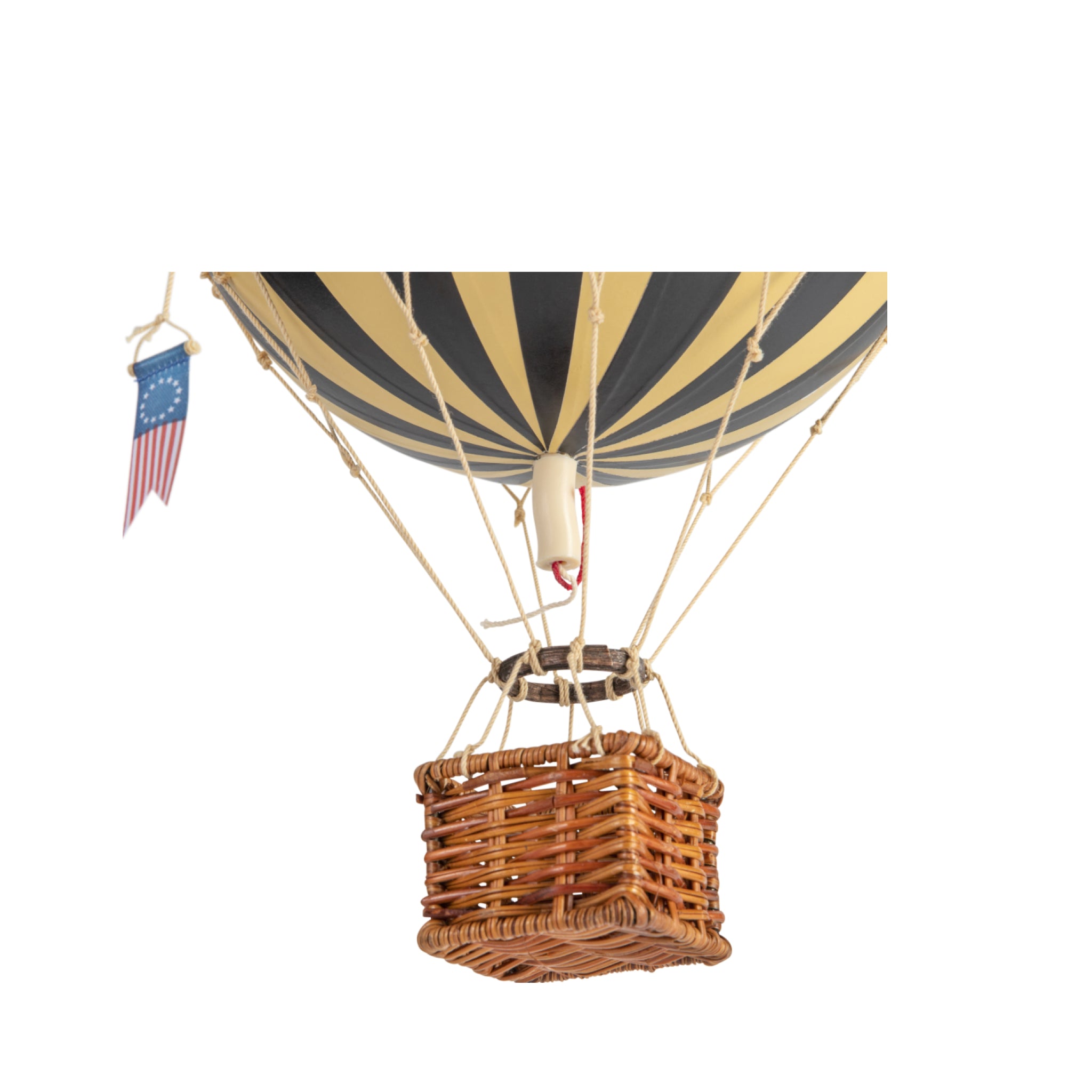 Authentic Models Travels Light Balloon Model, Black, Ø 18 Cm