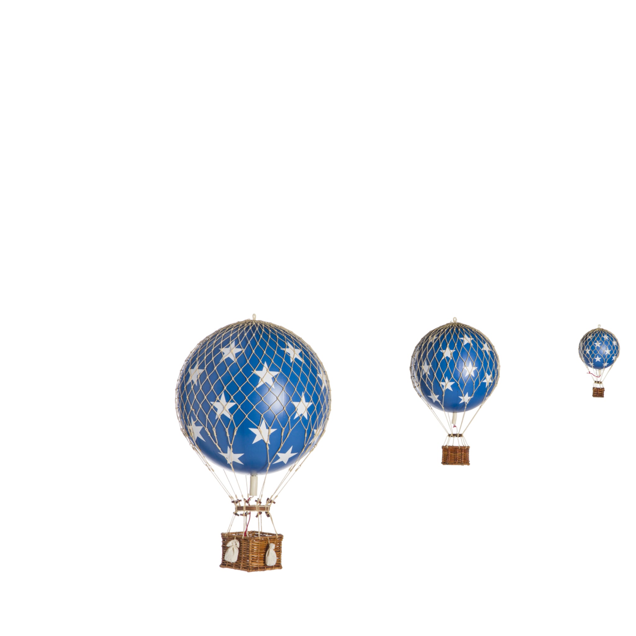Authentic Models Royal Aero Balloon Model, Blue Stars, Ø 32 Cm
