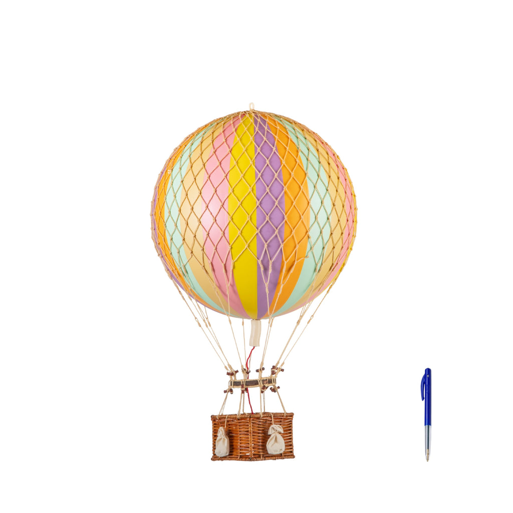 Authentic Models Royal Aero Balloon Model, Rainbow Pastel, Ø 32 Cm