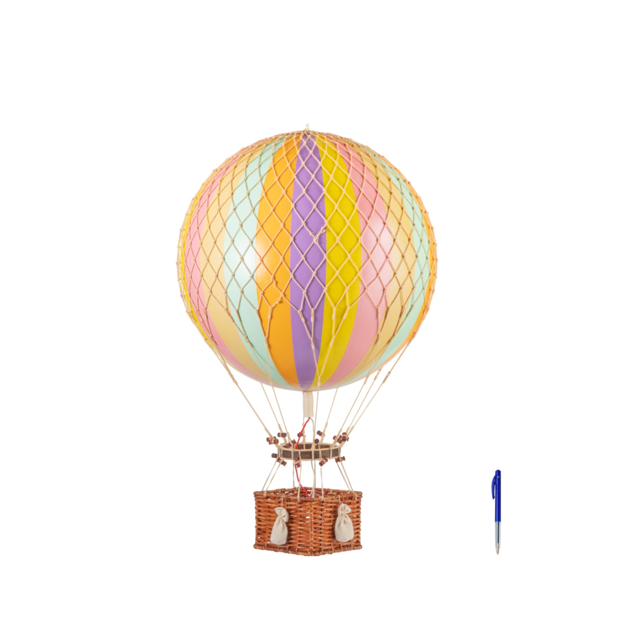 Authentic Models Jules Verne Balloon Model, Rainbow Pastel, Ø 42 Cm