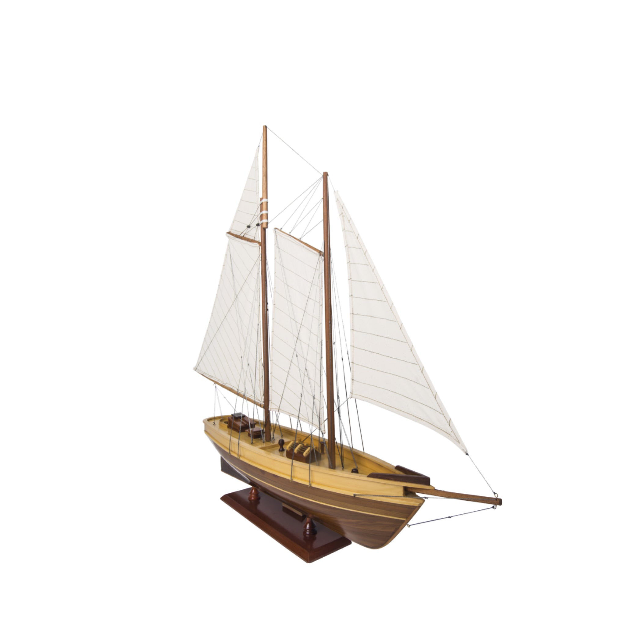 Authentic Models America Sailing Ship Model, Small