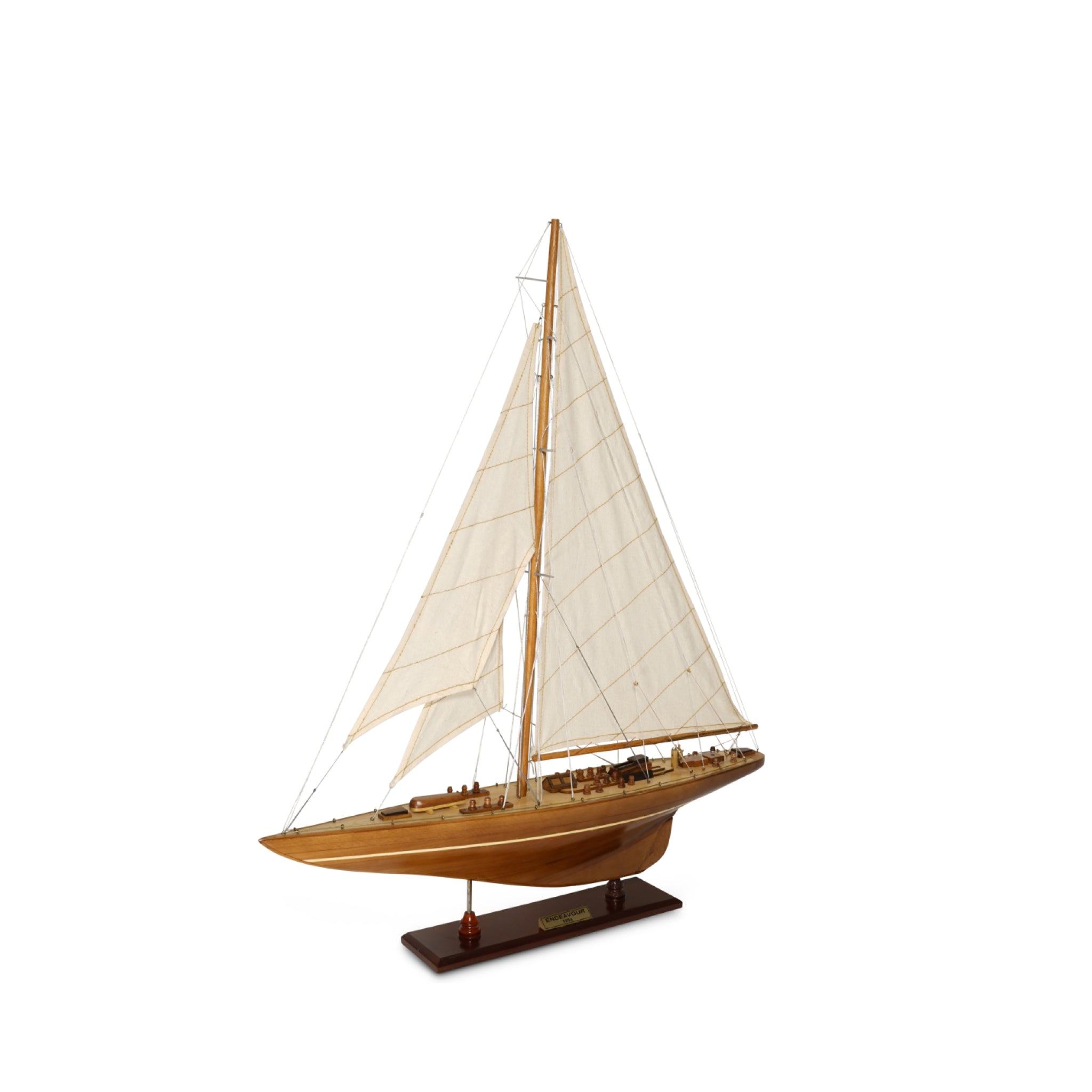 Authentic Models Endeavour Classic Wood Sailing Ship Model