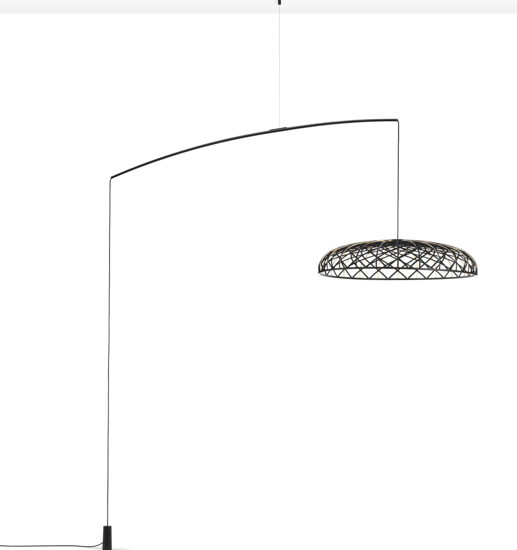 Flos Skynest Motion Floor Lamp, Anthracite