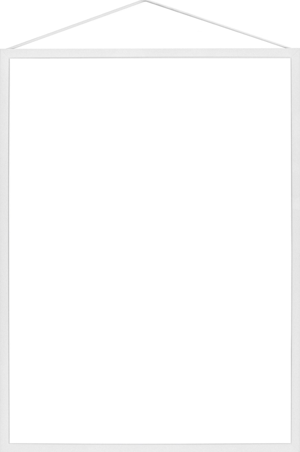 Moebe Frame A3 White - Stylish European Design with Acrylic & Aluminum