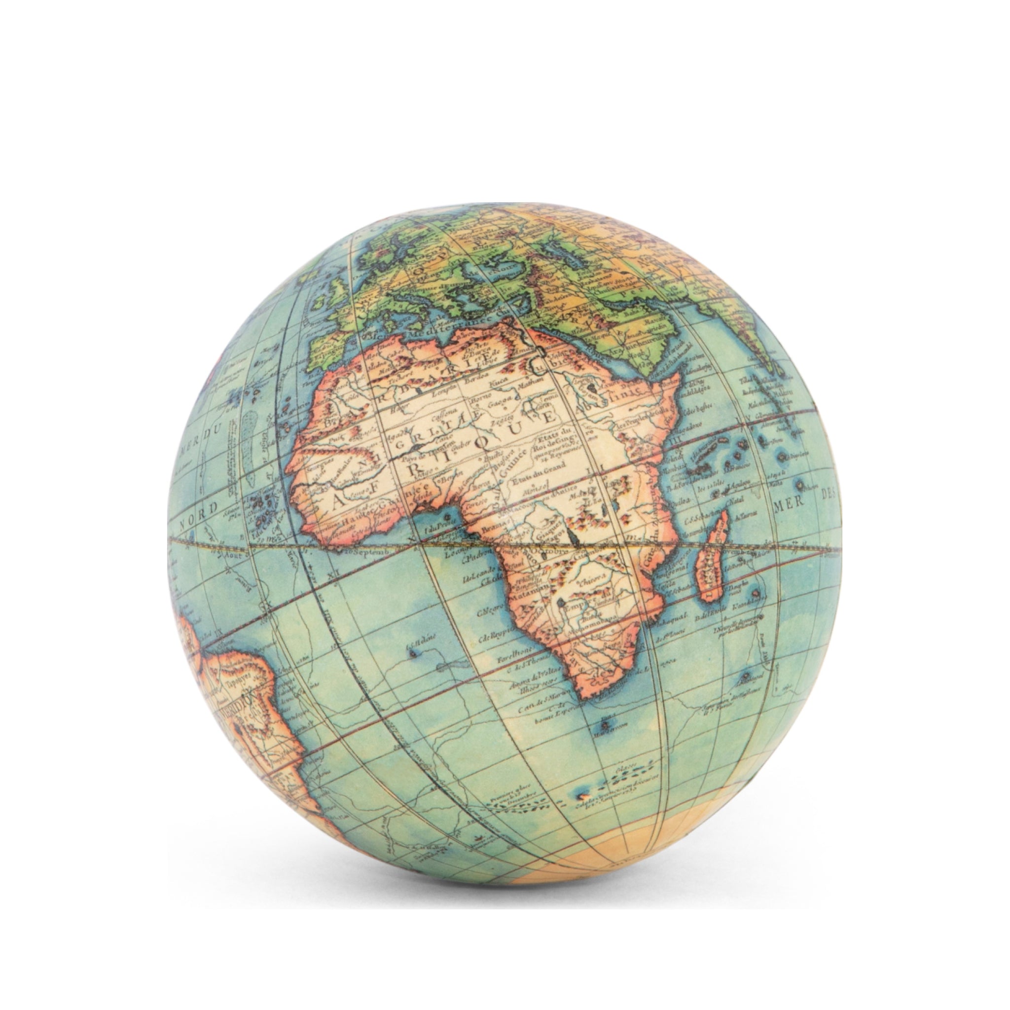 Authentic Models Vaugondy 1745 Globe, Small