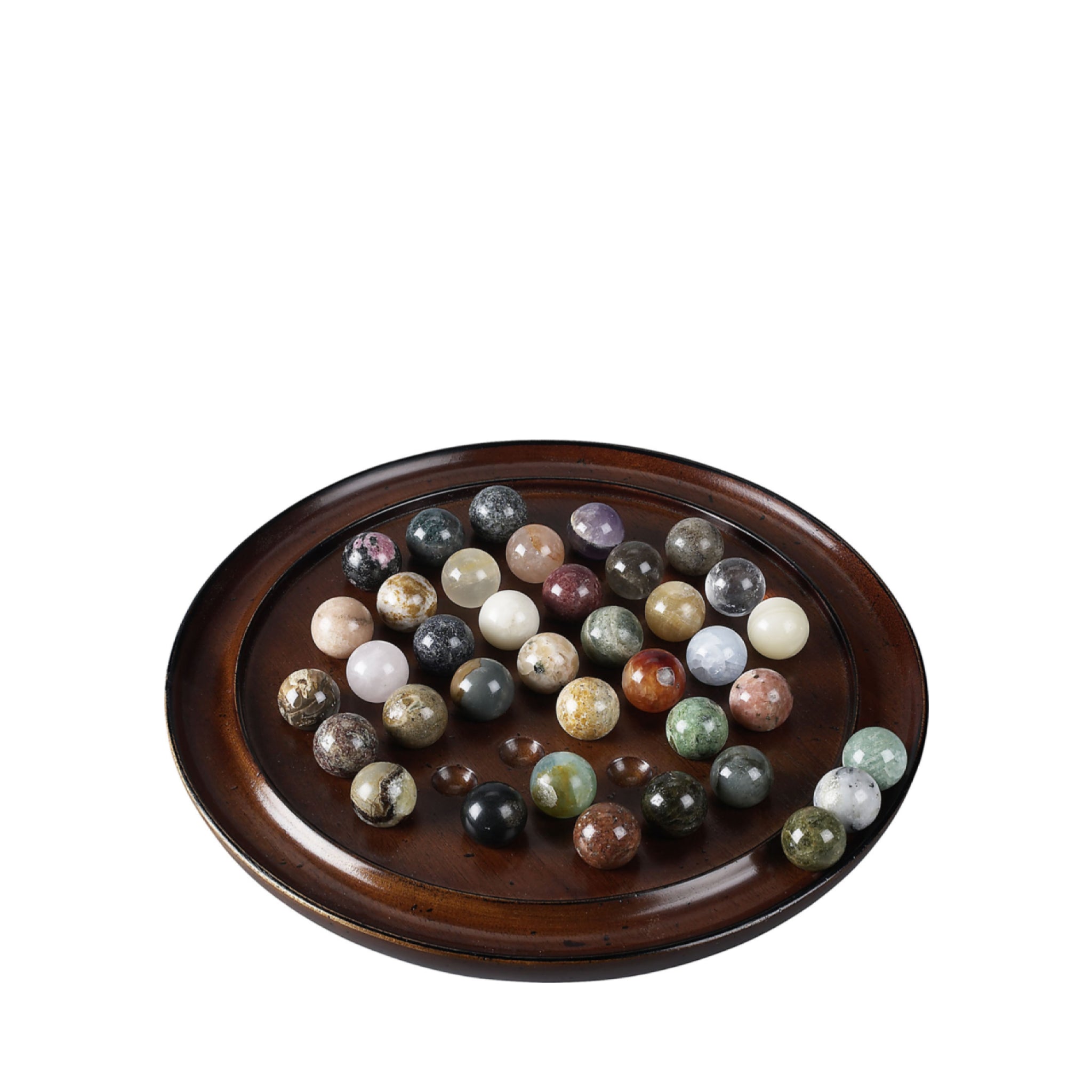 Authentic Models Solitaire Game With 38 Balls