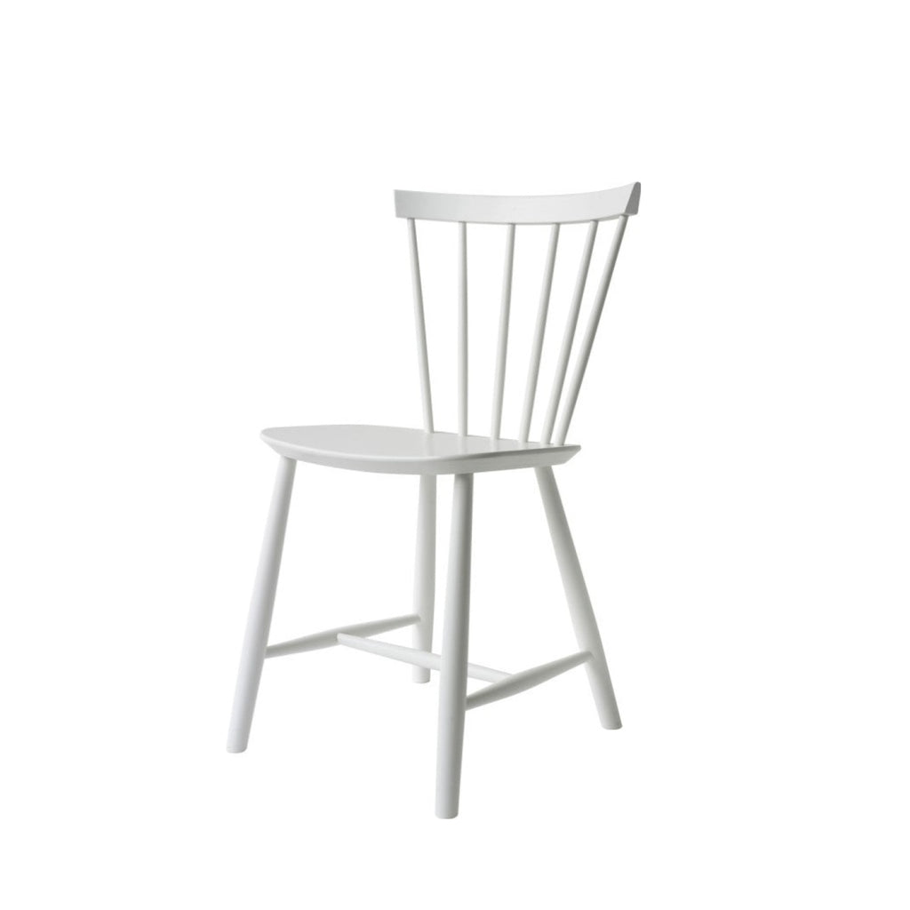 FDB Møbler J46 Chair by Poul Volther – Nordic Swan Ecolabel, Beech White