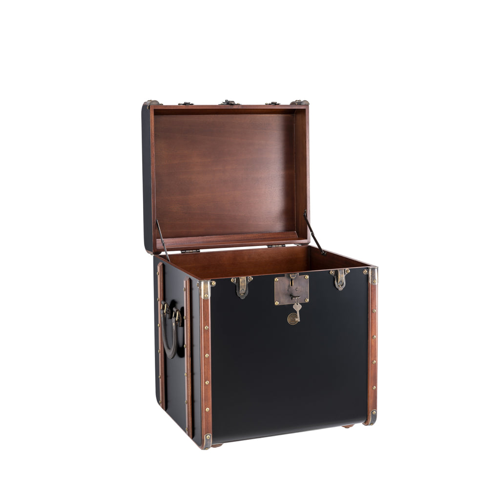 Authentic Models Stateroom Side Table, Black