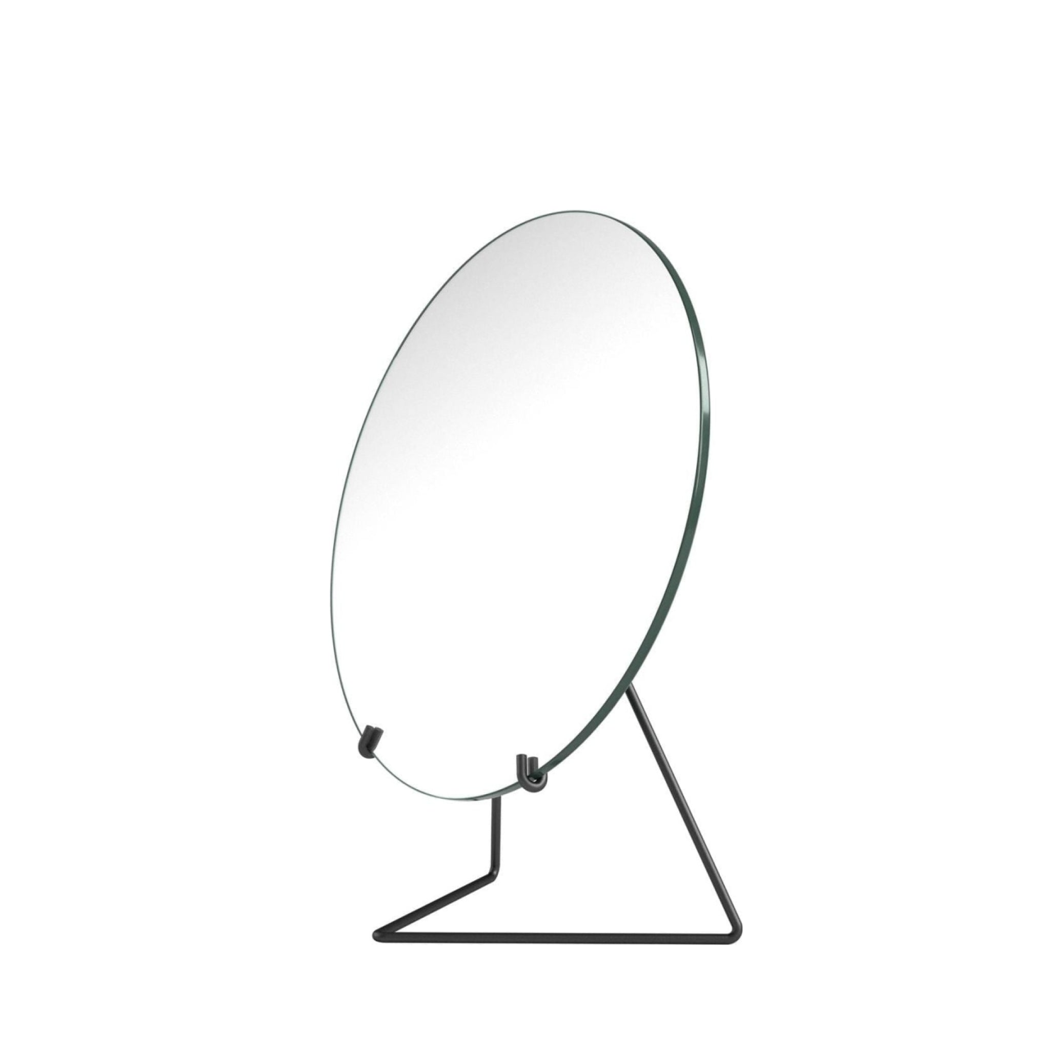Sleek Moebe Standing Mirror Ø20 cm in Black - Minimalist Design