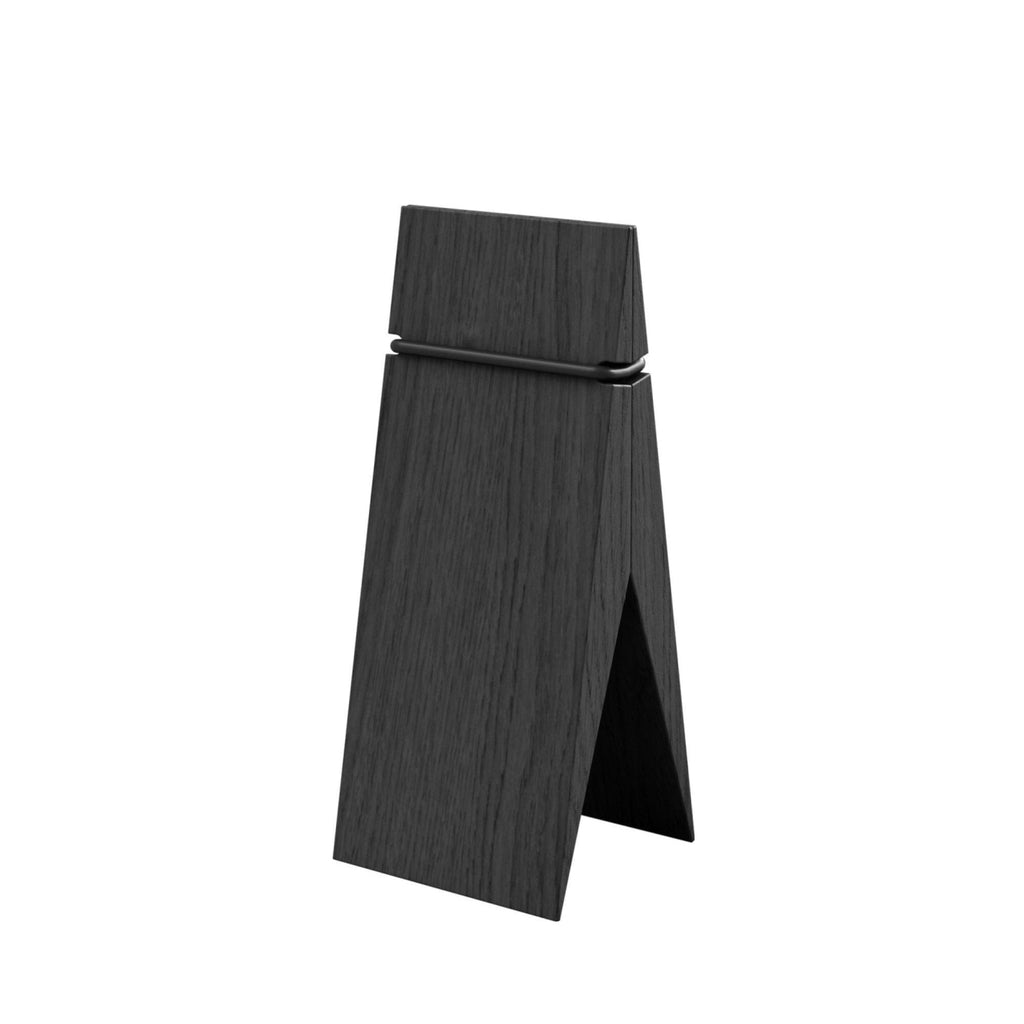 Moebe Black Wooden Clips - Stylish Ash Wood Pinch for Home & Office Decor