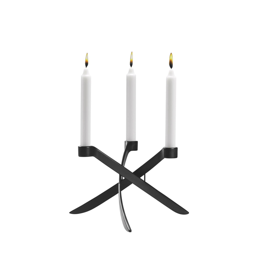 Uyuni Lighting Lightarch Candle Holder 1'arm Mini Taper ø 18 Cm, Matt Black